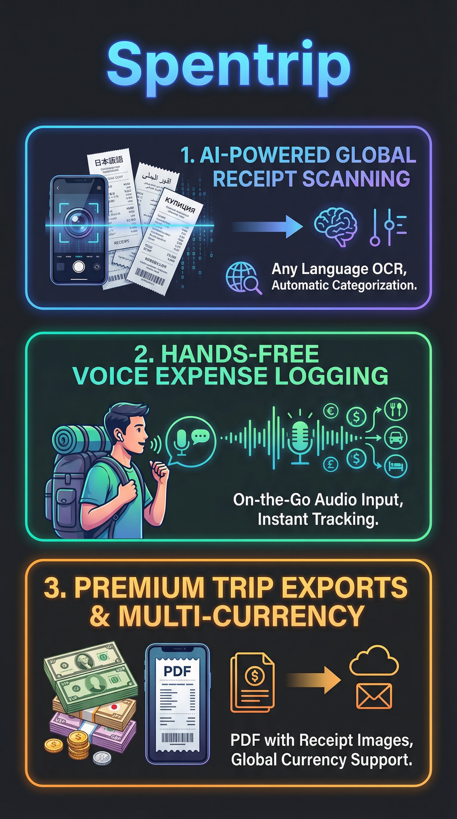 Spentrip Review: AI-Powered Trip Expense Tracker 2026 5 Spentrip - Infographic