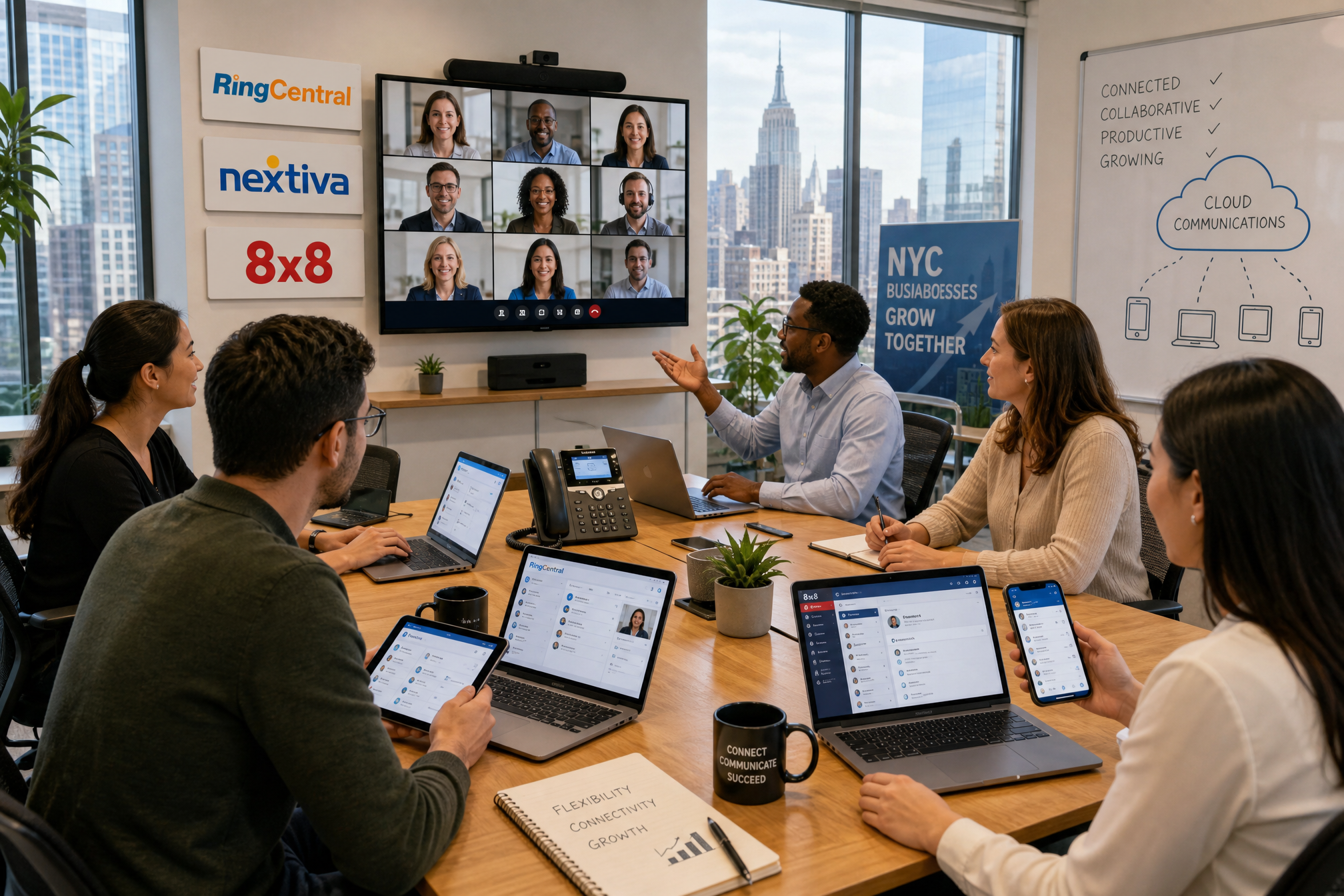 Best VoIP Systems for Small Business NYC: 10-50 Employees