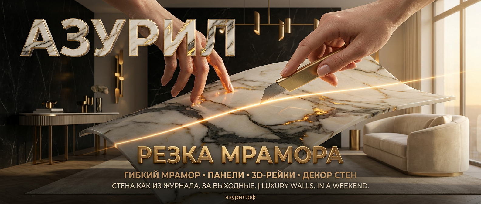 АЗУРИЛ — декоративные панели и отделочные материалы для стен