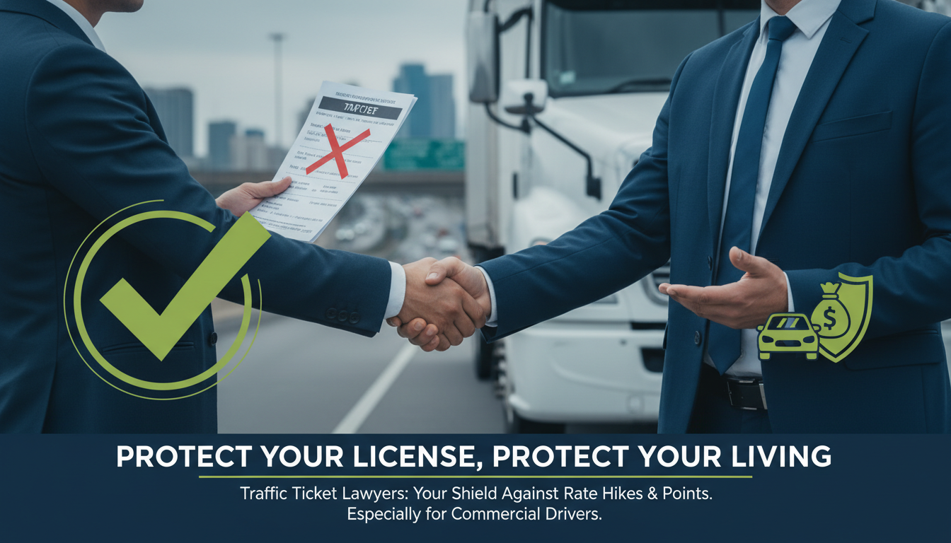 Lawyer for Traffic Tickets: How Legal Defense Saves Insurance Rates