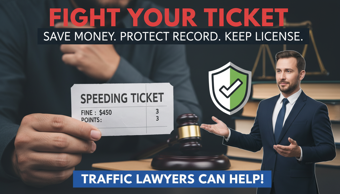 Speeding Ticket Defense: Legal Strategies Traffic Lawyers Use to Win
