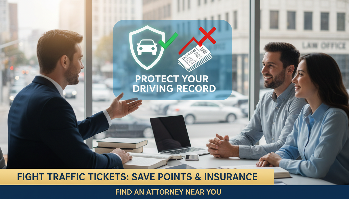 How to Fight Traffic Ticket Points and Prevent Insurance Hikes