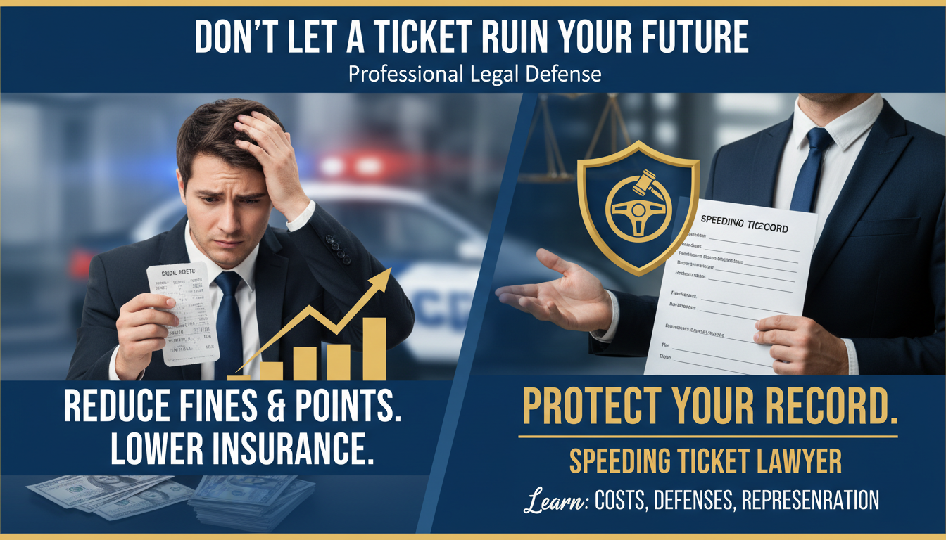 How Much Does a Speeding Ticket Lawyer Near Me Cost? | Nationwide Traffic Ticket Defense