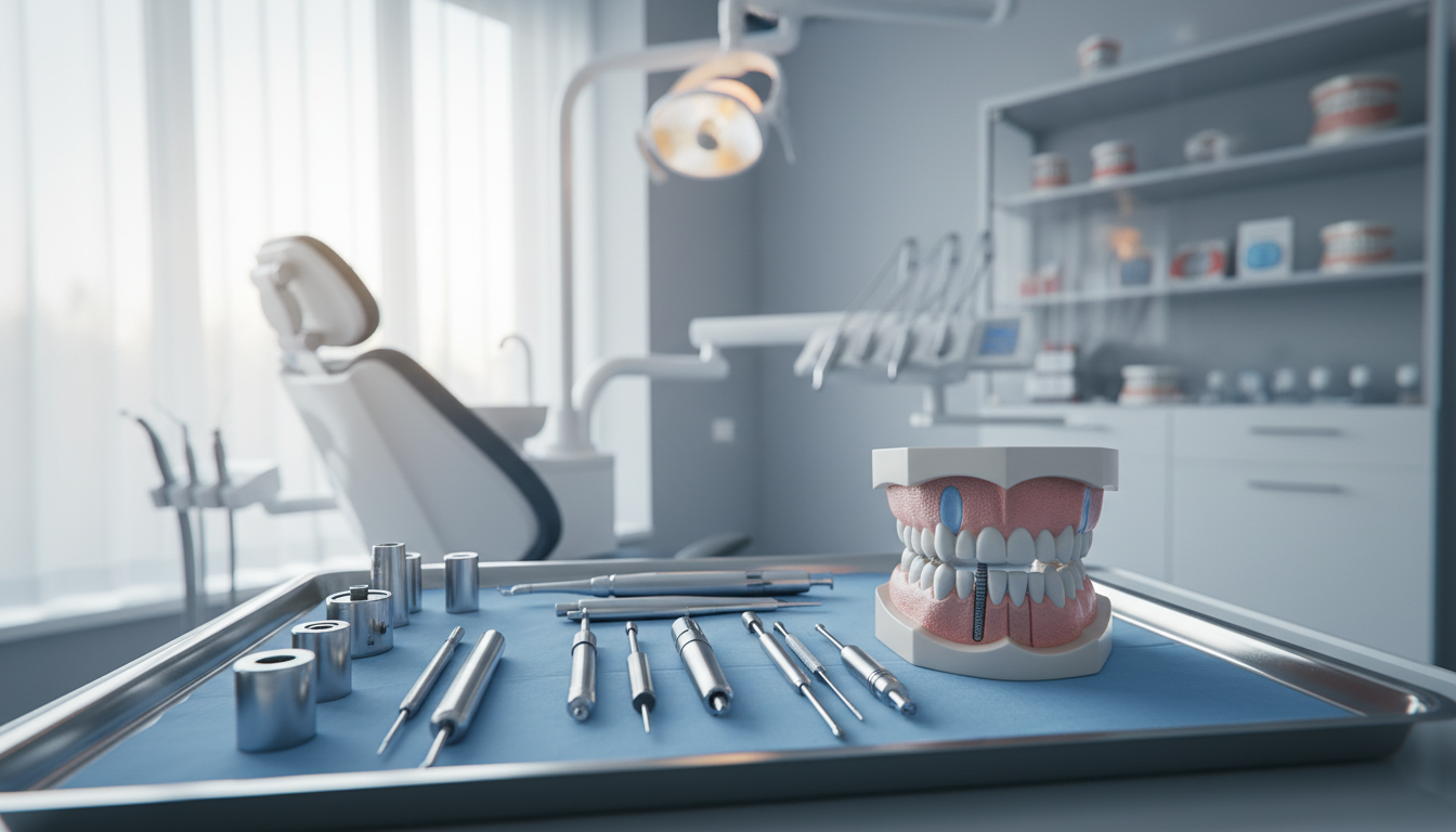 Cat dureaza un implant dentar, de la evaluare pana la dintele final