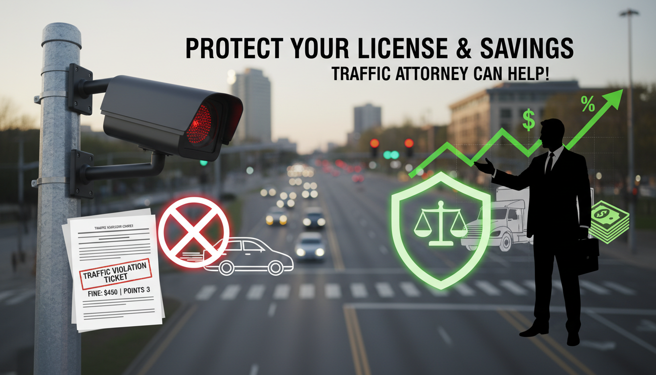 How a Traffic Violation Attorney Can Fight Red Light Tickets