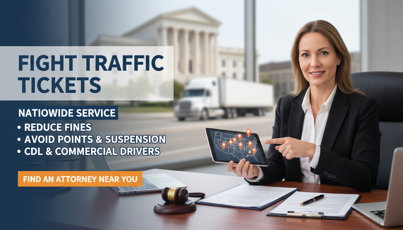 Traffic Ticket Attorney Near Me: Beat Points and High Fines