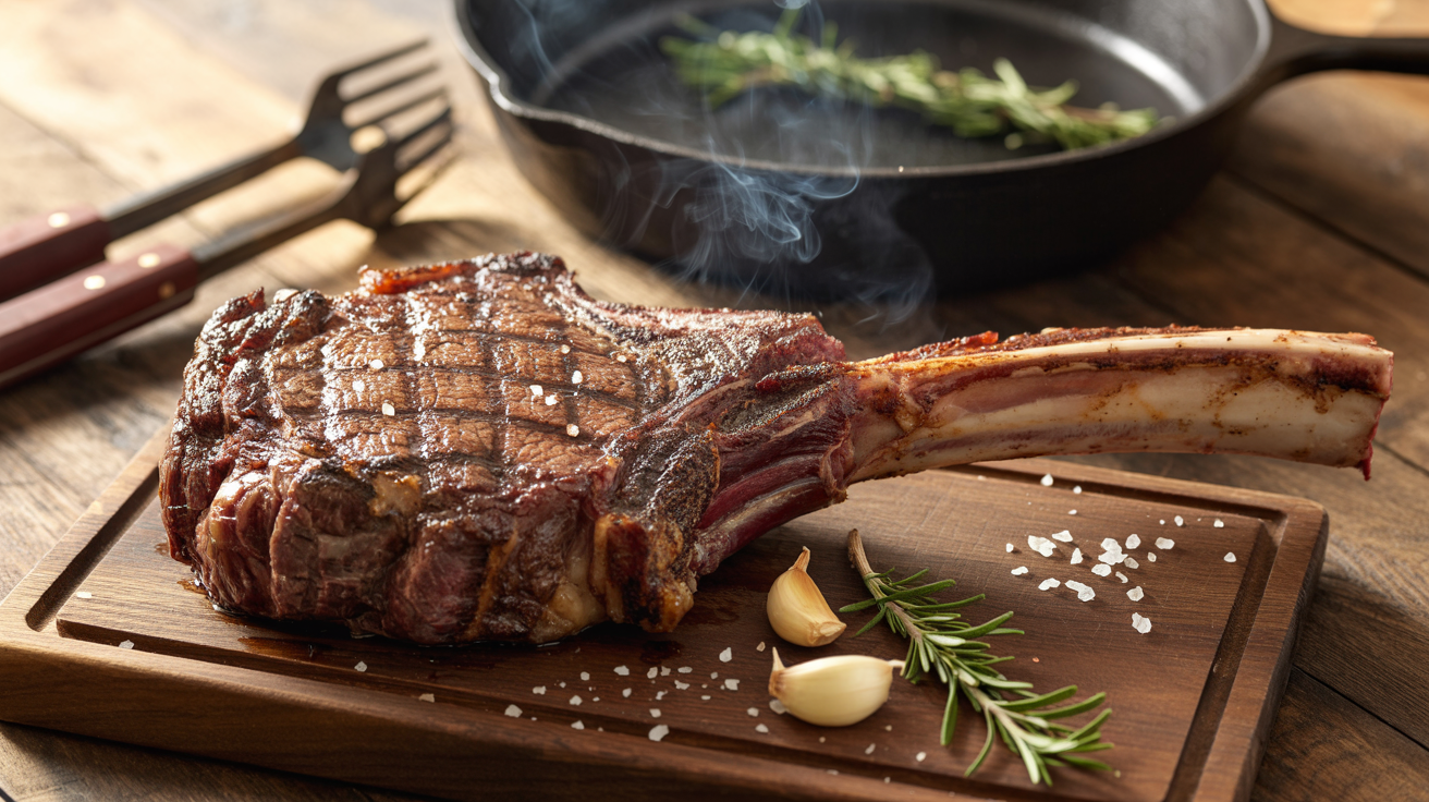 Tomahawk Steak Recipe: Reverse Seared to Perfection