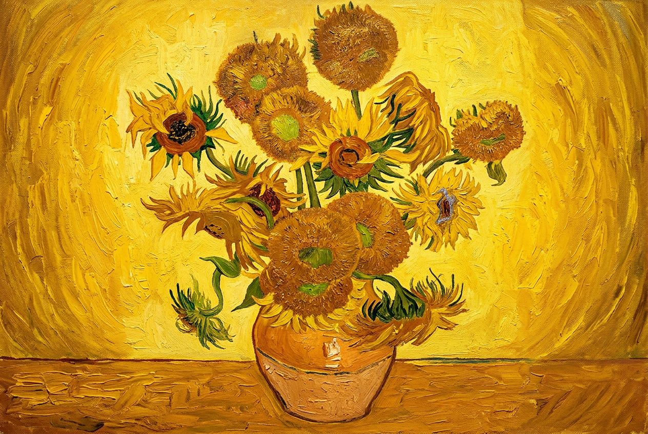 Zonnebloemen, 1889