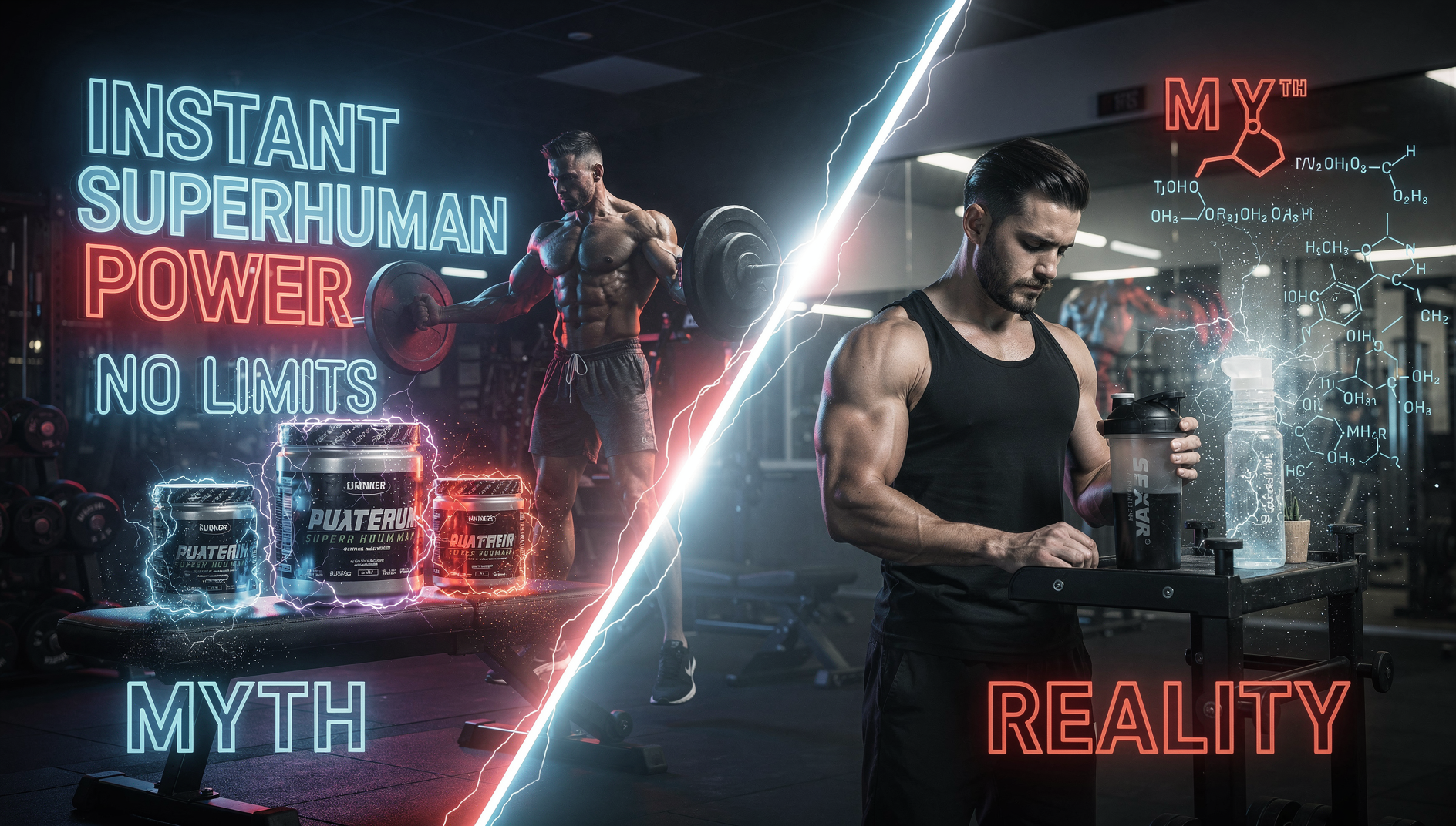 Pre-Workout Mythen entlarvt – Fakten über Booster und Supplements