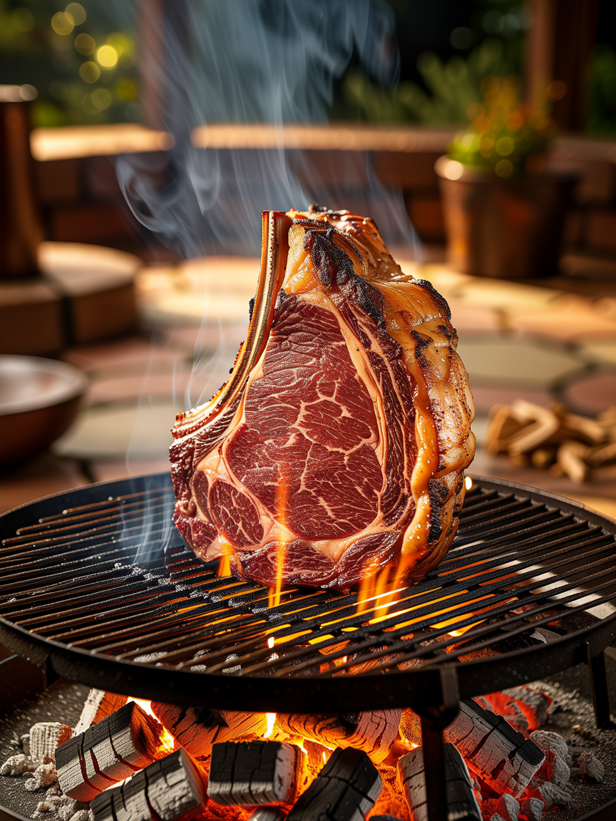 Picanha Steak Grilling Recipe: Brazilian BBQ at Home closeup detail