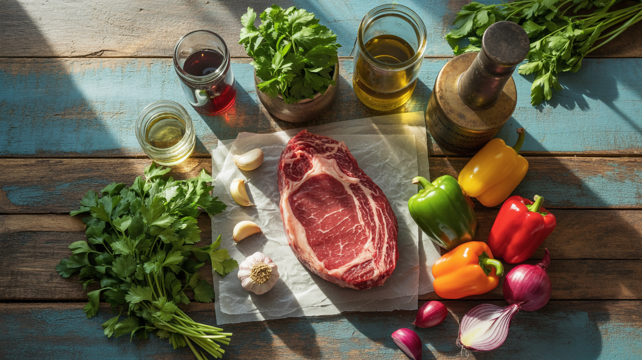 Best Chimichurri Flank Steak Recipe - Easy & Flavorful ingredients