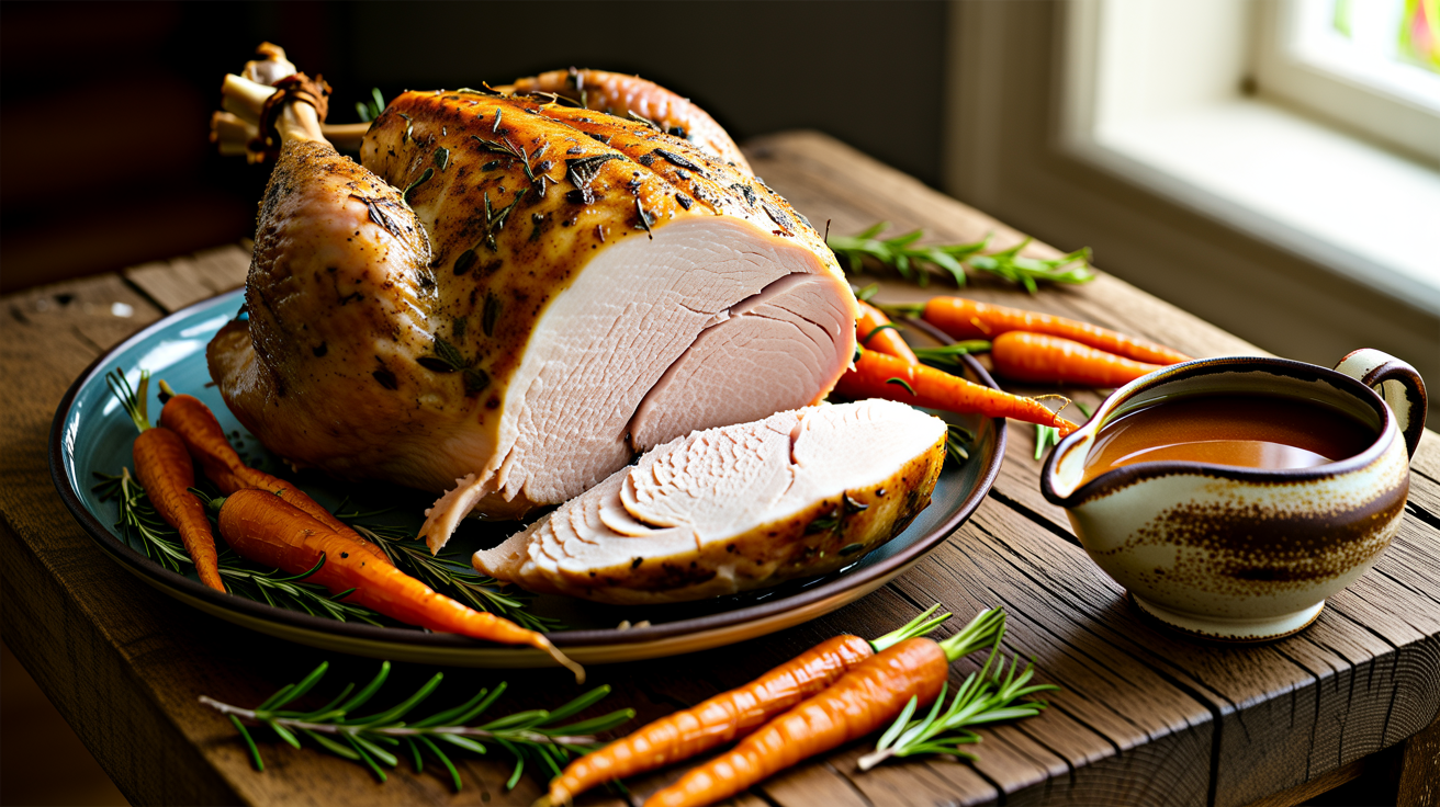 Slow Cooker Turkey Breast Recipe - Juicy and Easy
