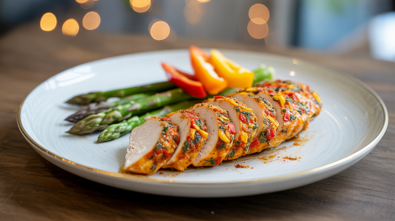 Baked Cajun Chicken Recipe - Spicy & Tender Every Time plated