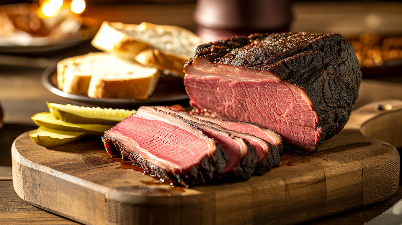 Smoked Beef Shoulder Recipe: Texas-Style Beef Clod plated