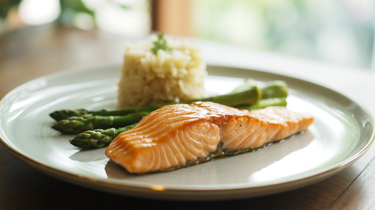 Miso Glazed Salmon Recipe - Restaurant Quality in 25 Minutes plated