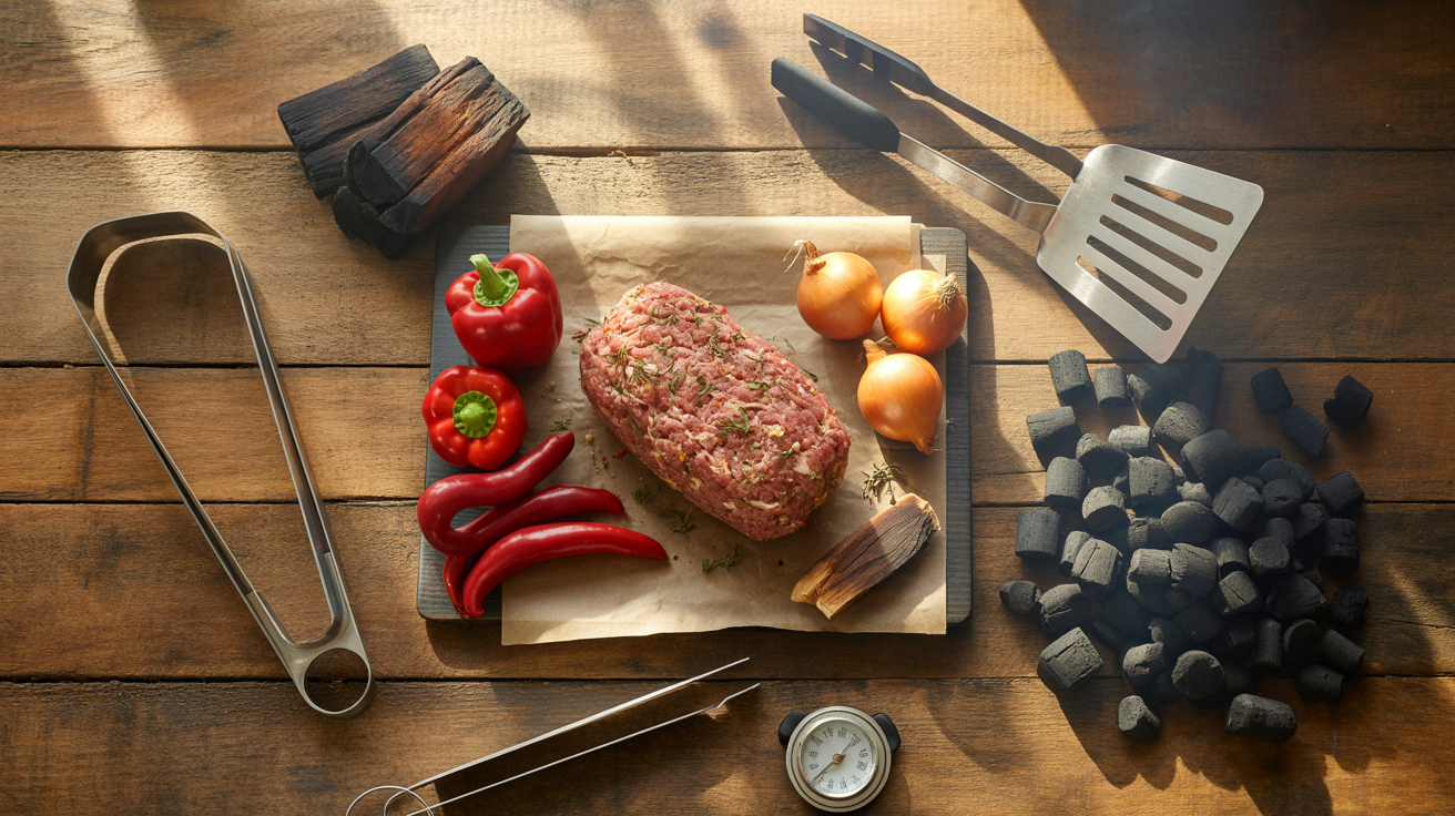 Smoked Meatloaf Recipe on the Pellet Grill ingredients