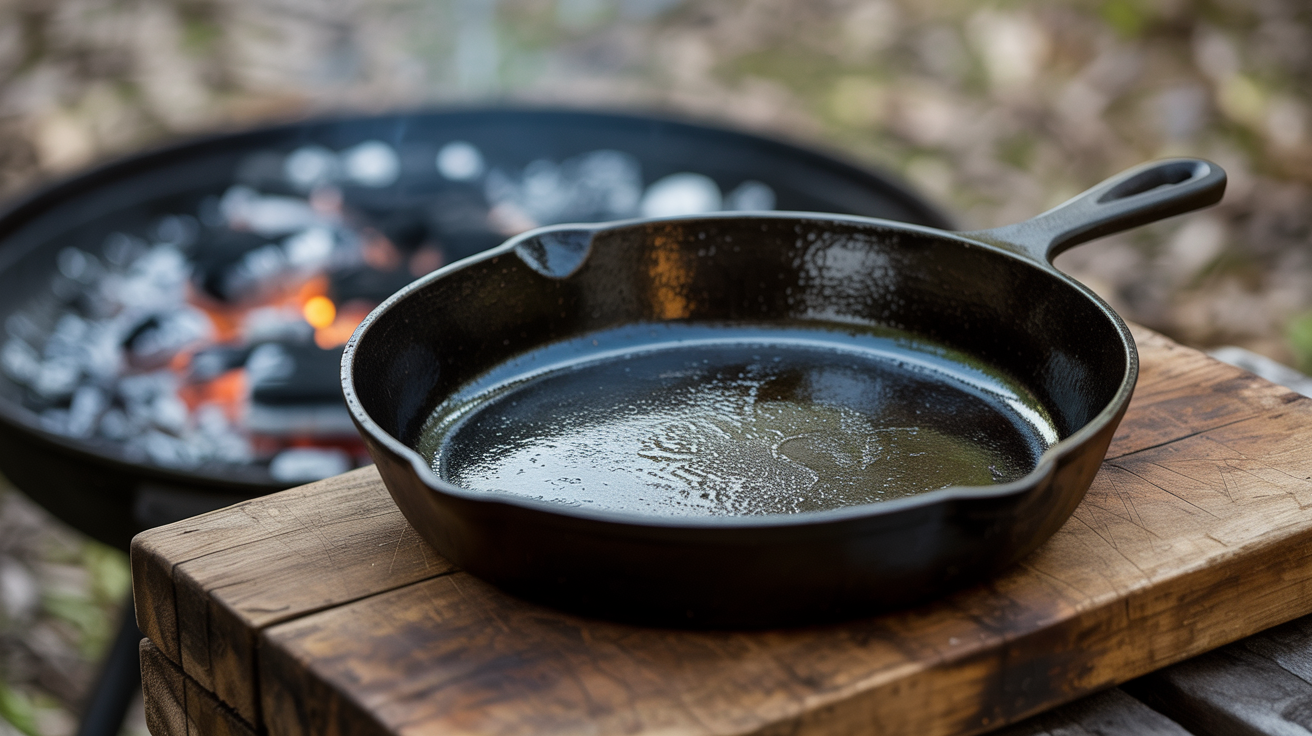 How to Season Cast Iron Skillet the Right Way plated