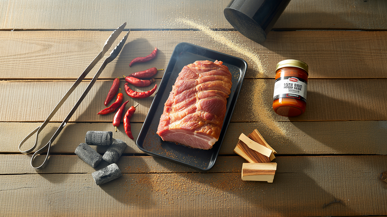 Smoked Pork Picnic Recipe: Low and Slow Perfection ingredients