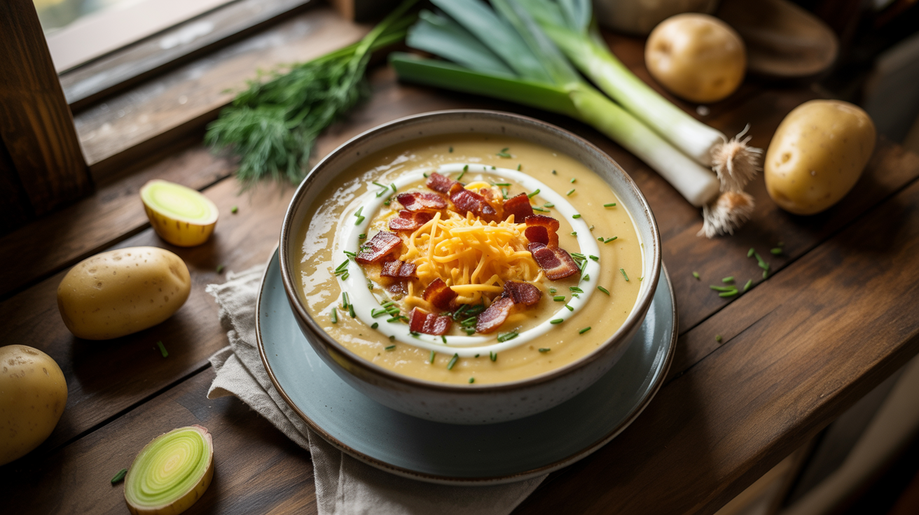 Loaded Baked Potato Soup Recipe - Creamy & Delicious