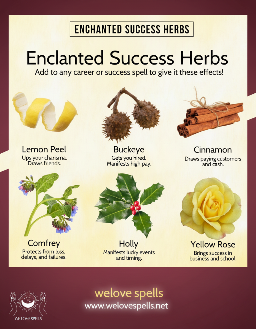 Manifest Success with Hoodoo Herbs for Money, Love, and Prosperity