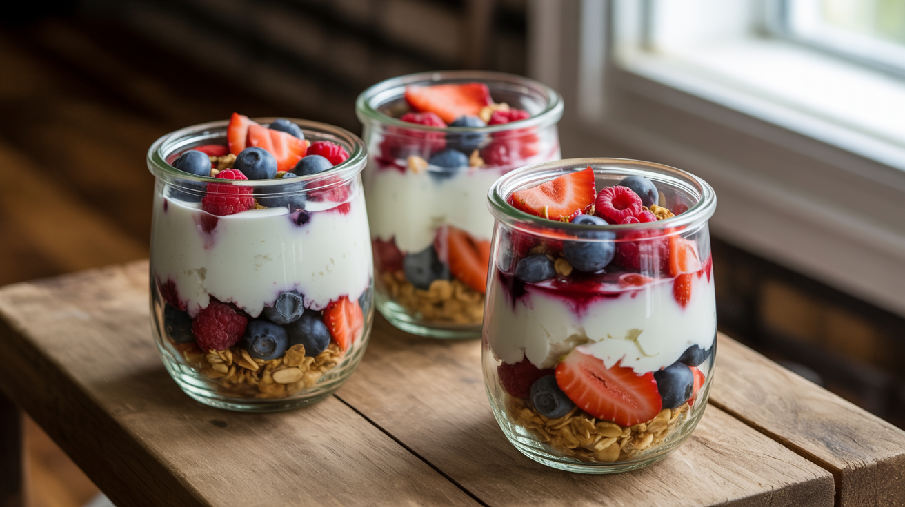 Greek Yogurt Parfait Recipe - Easy Healthy Breakfast