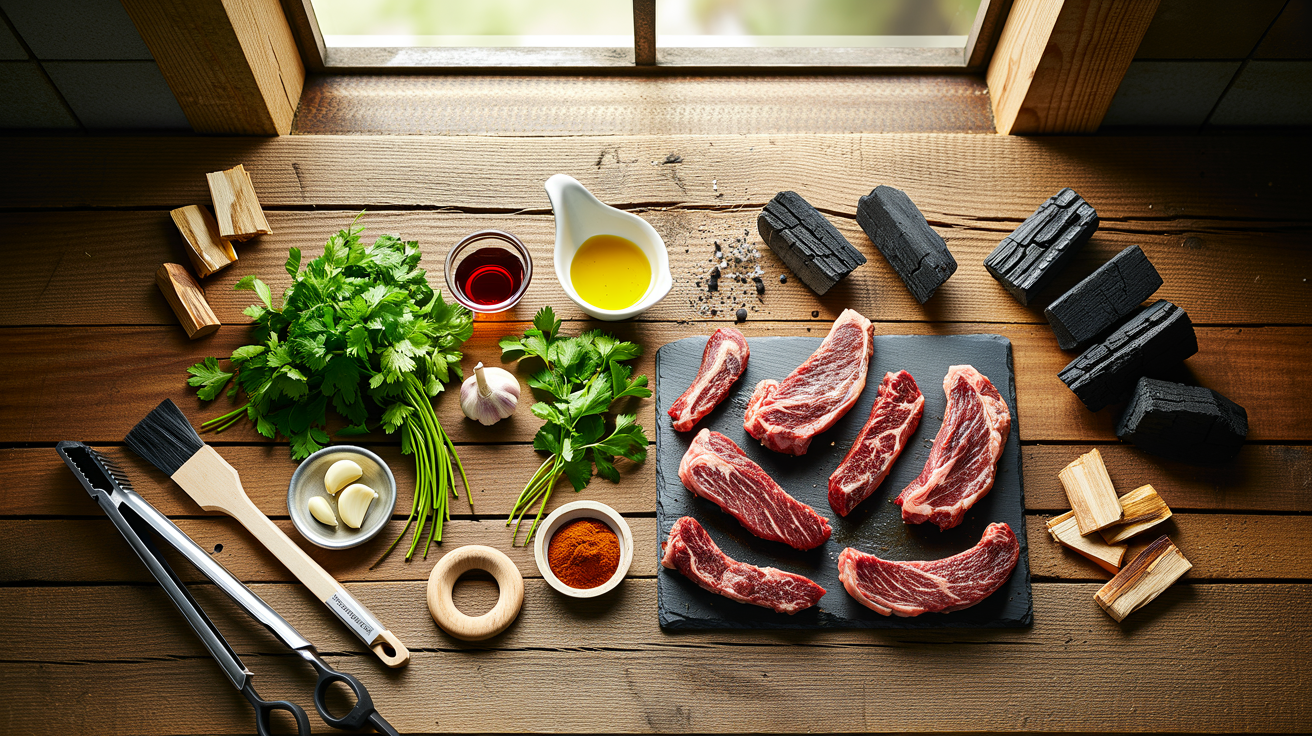 Skirt Steak Chimichurri Recipe: Bold Grilled Flavor ingredients