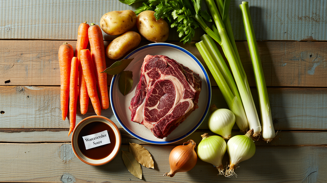 Best Slow Cooker Pot Roast Recipe (Tender Every Time) ingredients