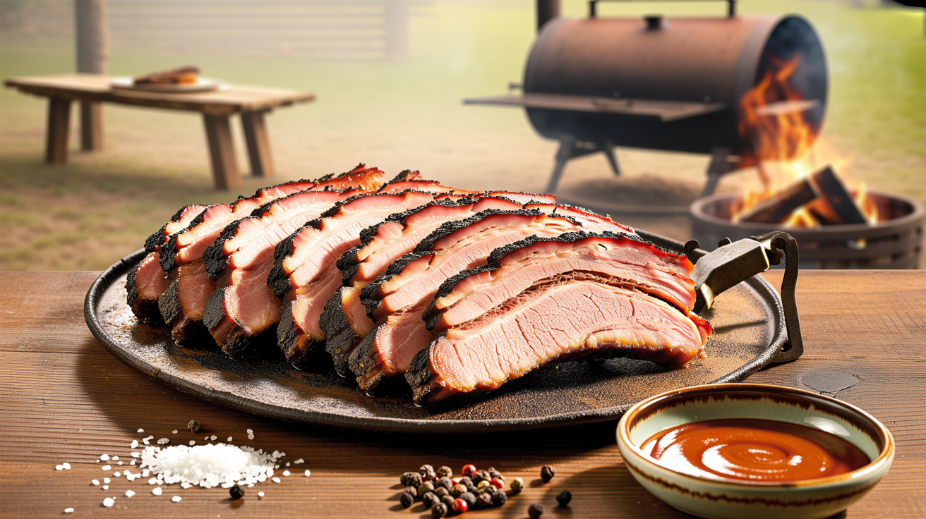 Smoked Pork Jowl Recipe: Low and Slow BBQ Perfection plated
