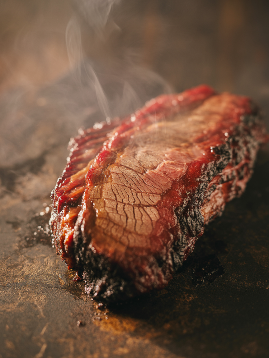 How to Get a Smoke Ring on Brisket: Pitmaster Guide closeup detail