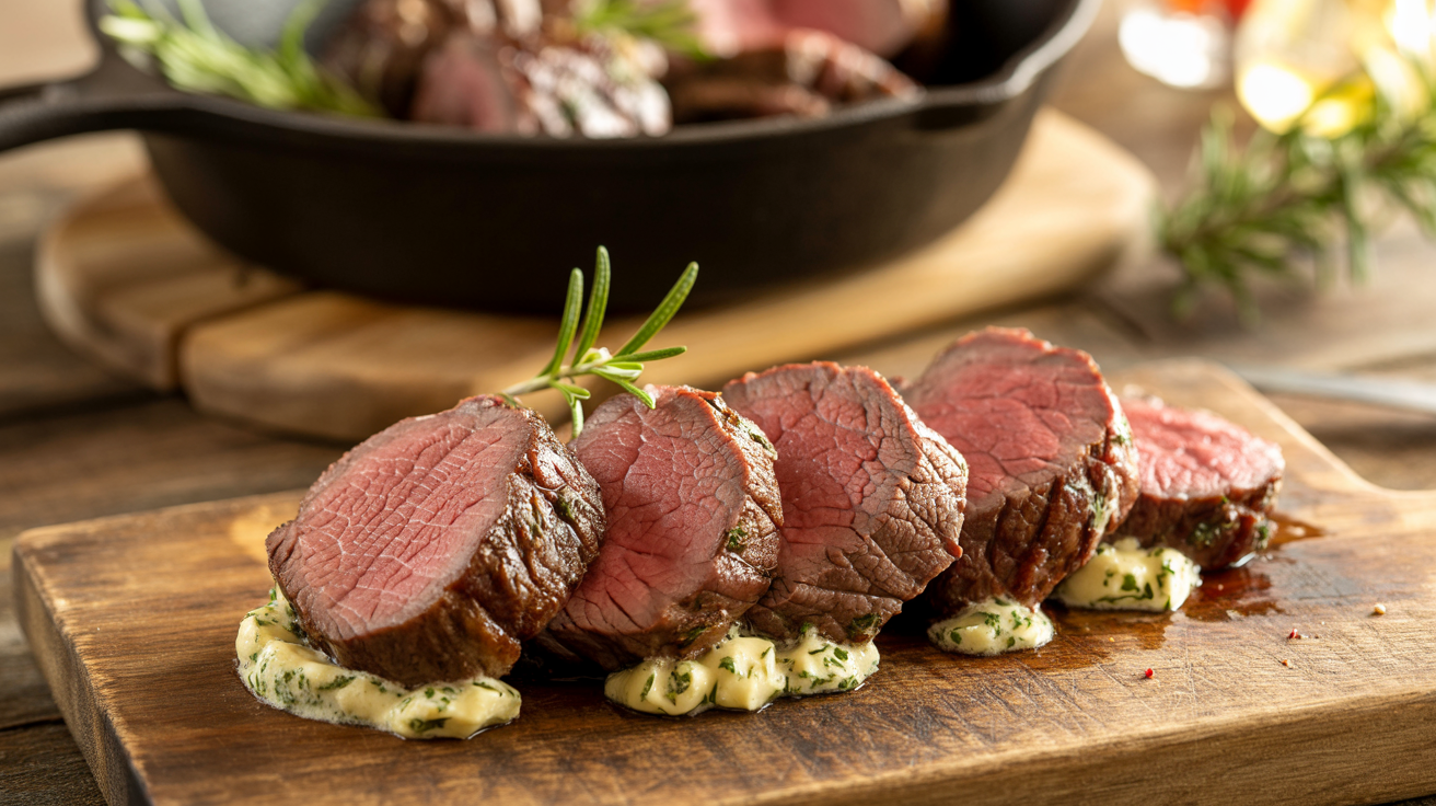 Grilled Beef Tenderloin Recipe - Perfect Every Time plated