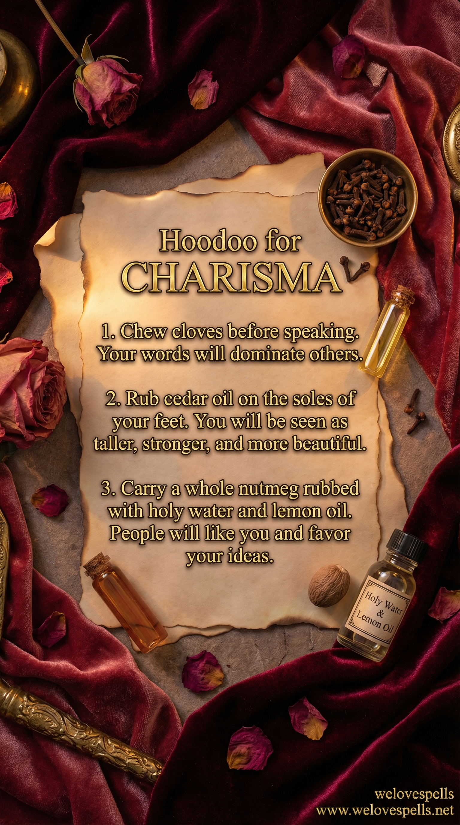 Hoodoo Rootwork Tools and Confidence Candle