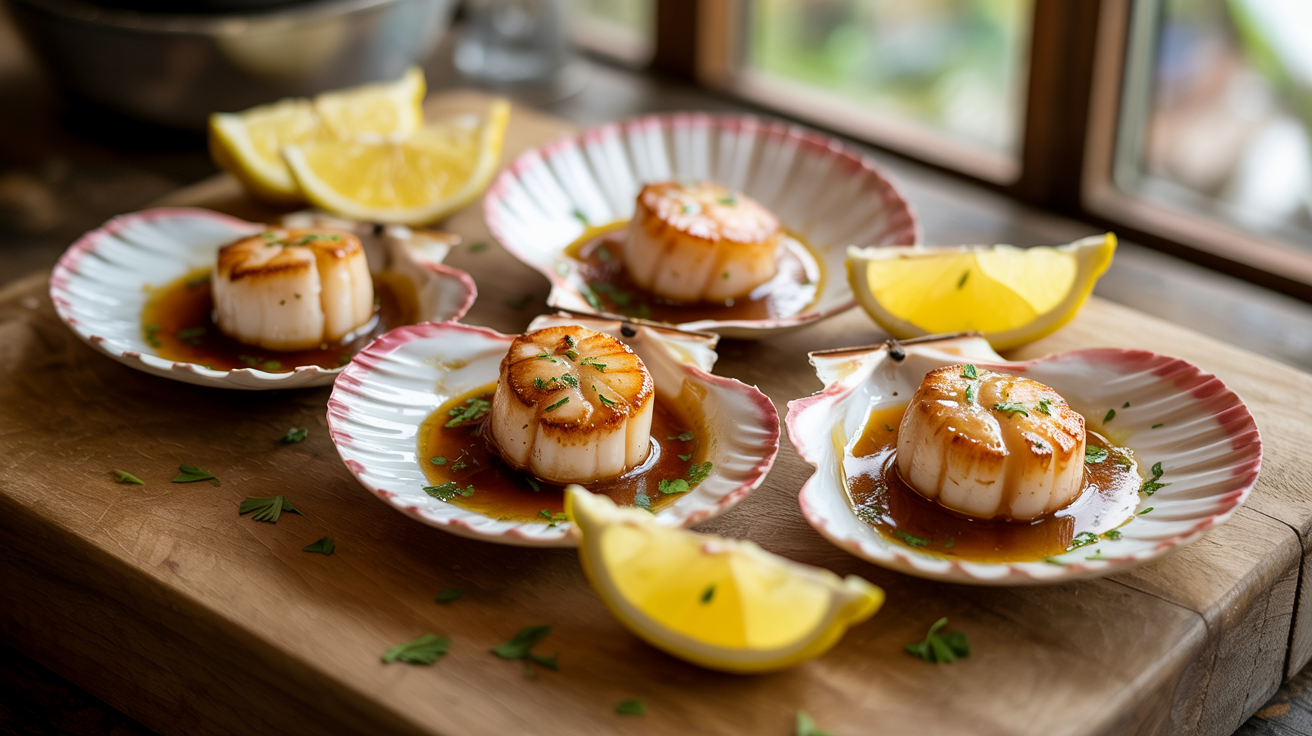 Perfect Brown Butter Scallops Recipe - Restaurant Quality