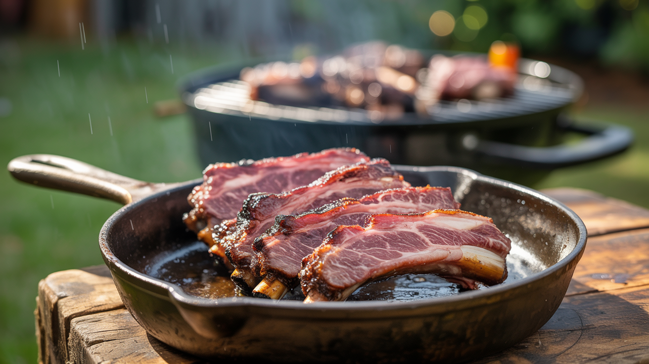 Grilling Tips for Rain: How to BBQ in Any Weather plated