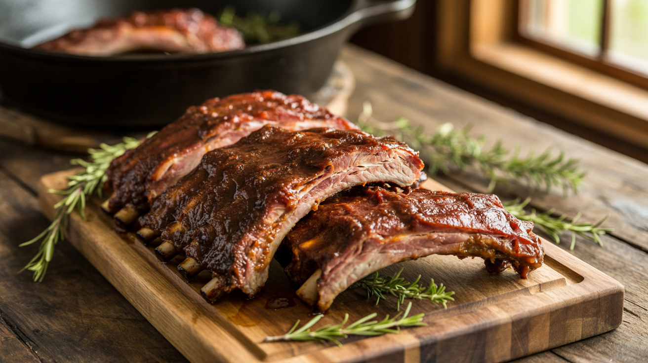 Slow Cooker BBQ Ribs - Fall-Off-The-Bone Tender Recipe
