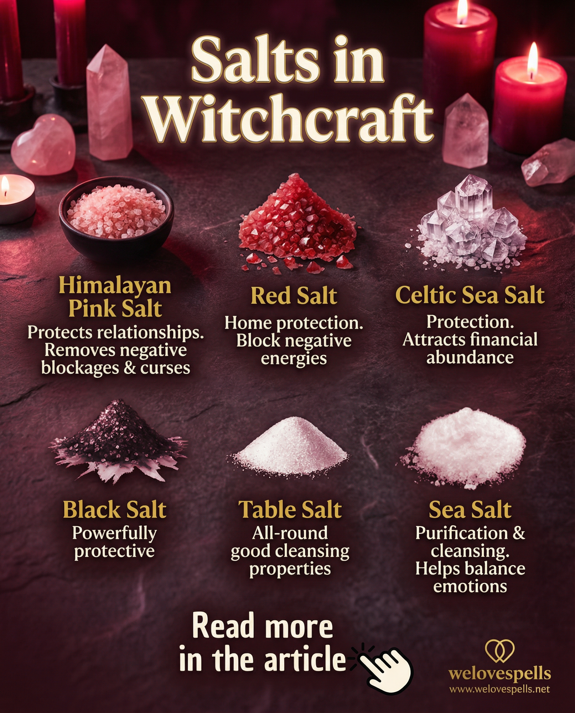 Magical Uses of Salt in Witchcraft - Protection and Purification