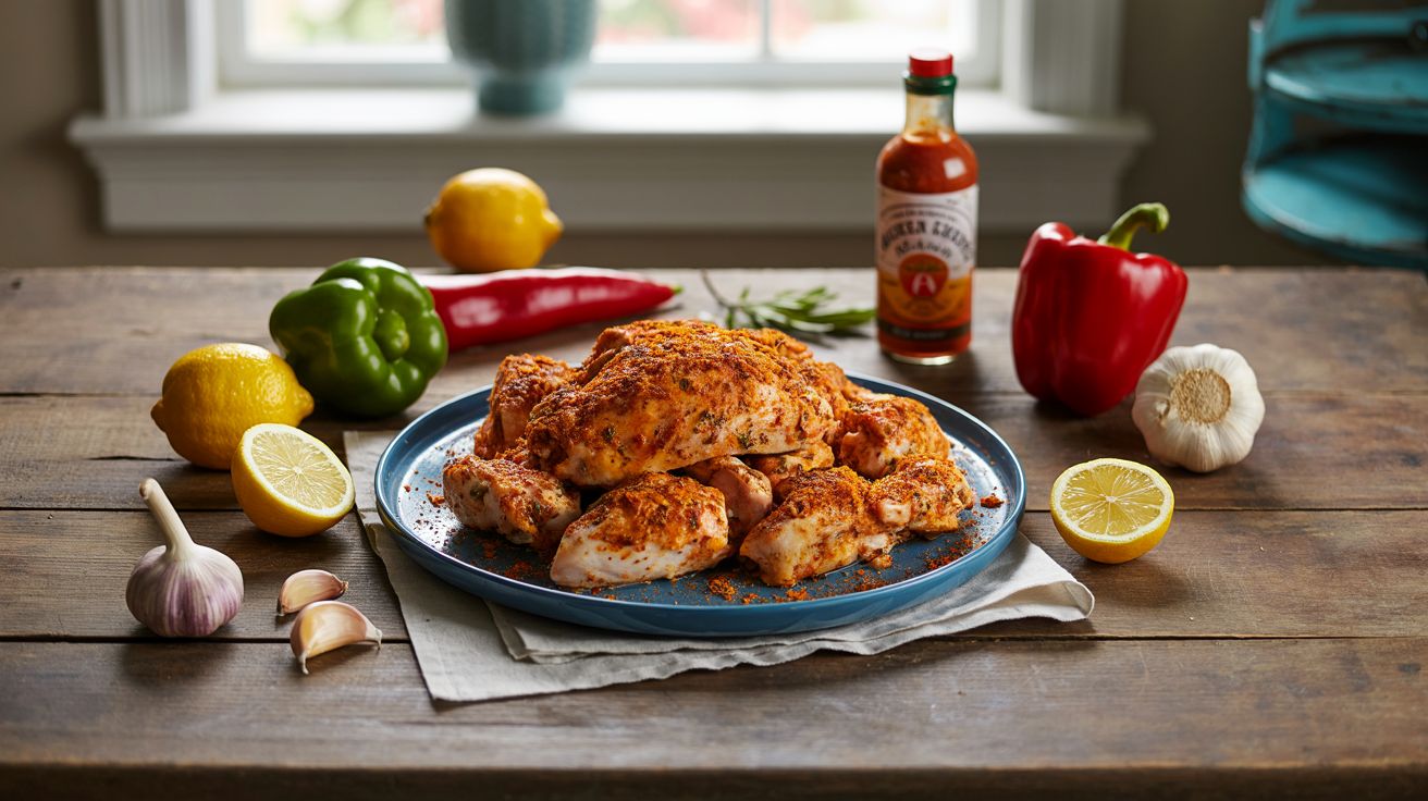 Best Baked Cajun Chicken Recipe - Juicy & Flavorful ingredients