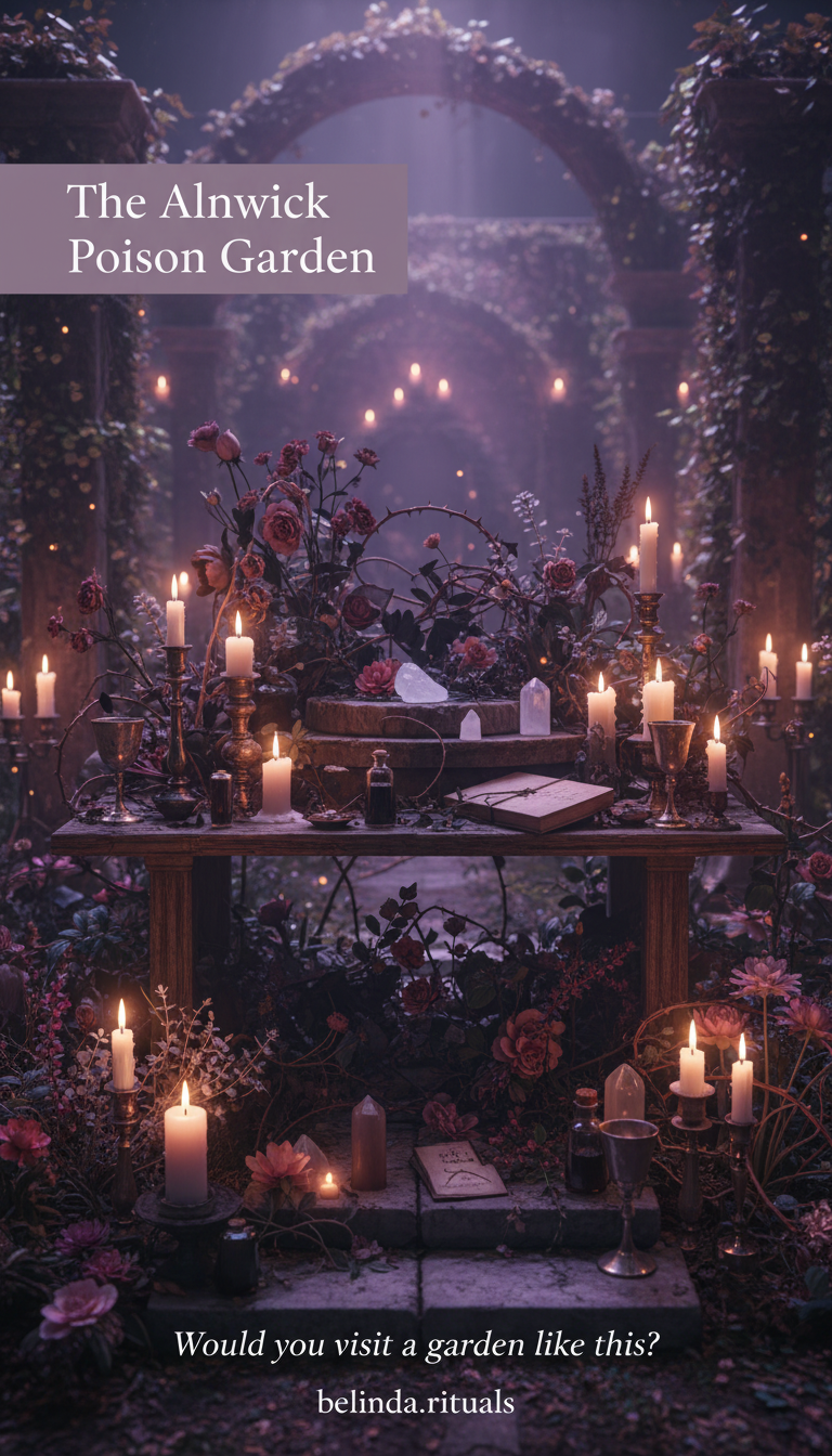 Deadly plants in Alnwick Poison Garden