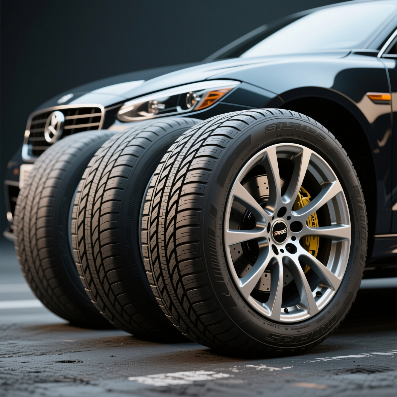 Types of Car Tires and Their Applications, related to car tires, photorealistic,