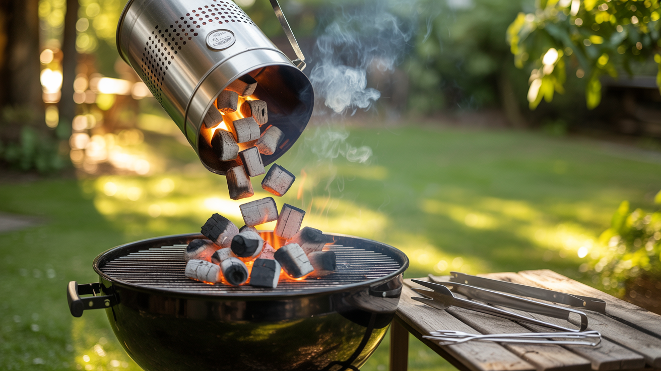 How to Use a Charcoal Chimney Starter Like a Pro plated