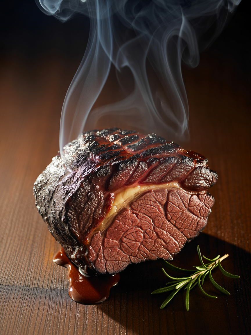 Smoked Beef Cheeks Recipe: Low and Slow BBQ Perfection closeup detail