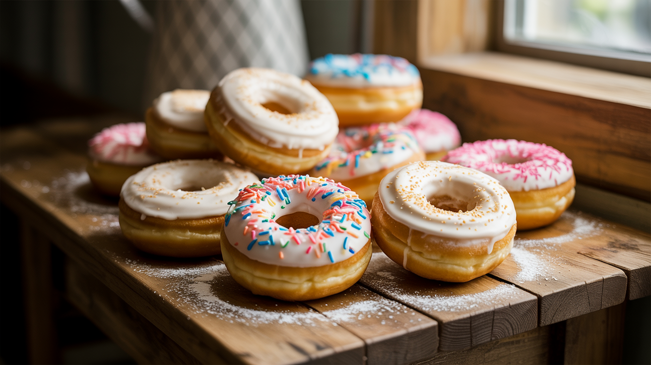 Air Fryer Donuts Recipe - Easy Homemade Treats