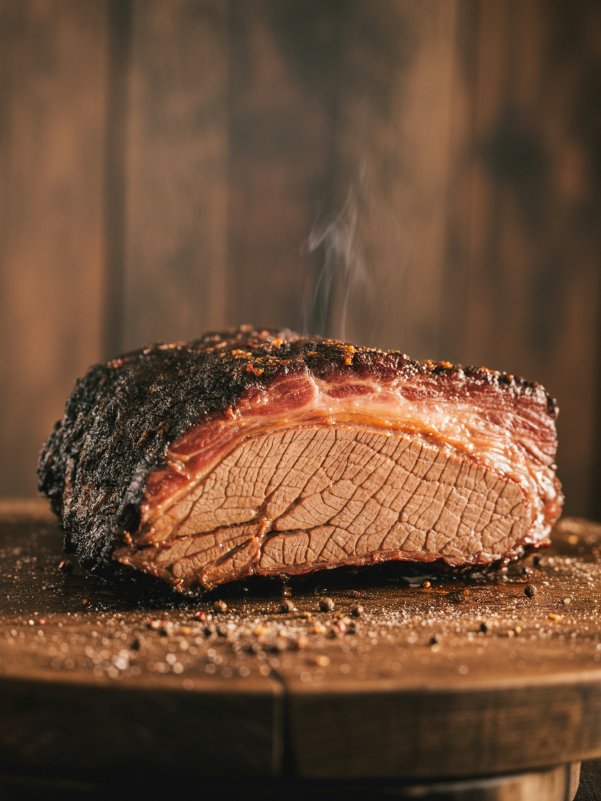 How to Smoke Brisket Low and Slow Like a Pitmaster closeup detail