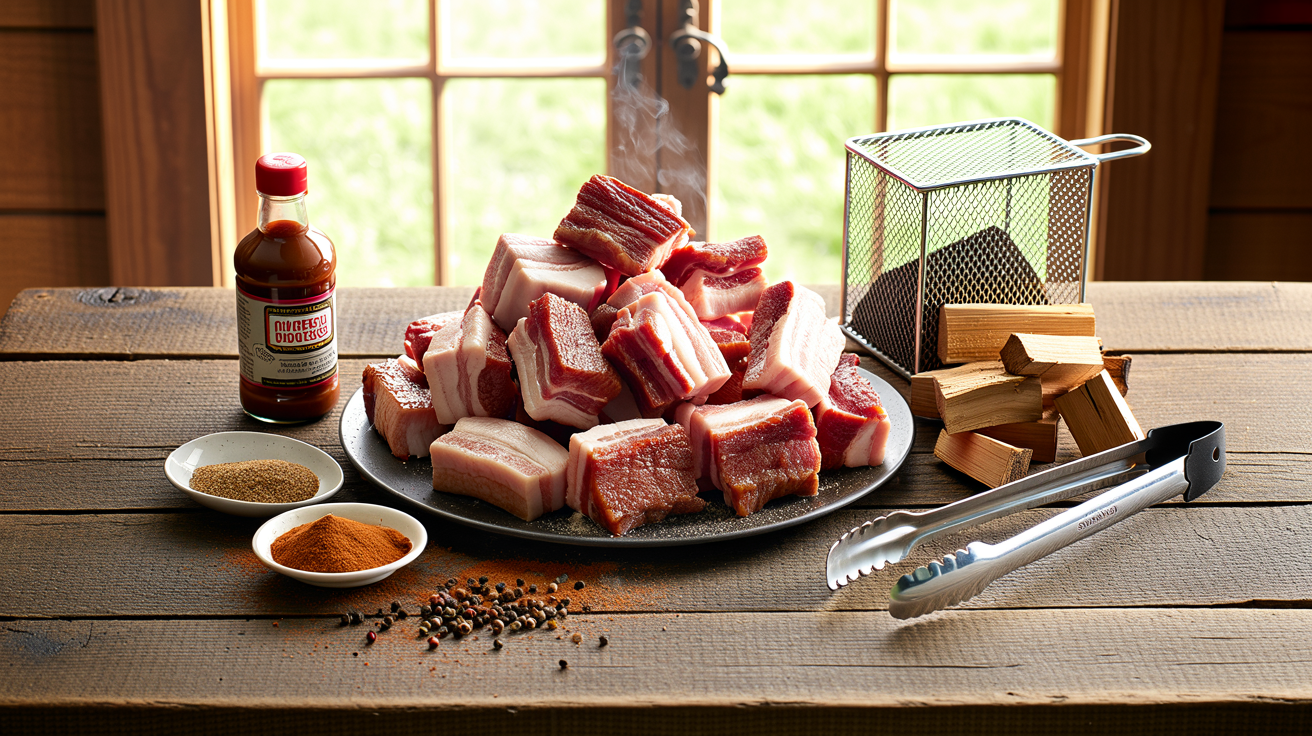 Pork Belly Burnt Ends Recipe: Smoky BBQ Candy ingredients