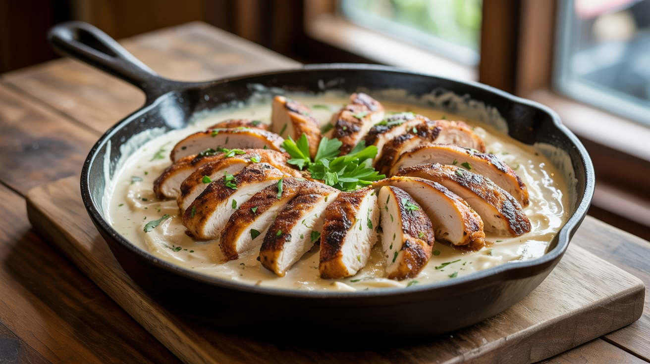 Best Blackened Chicken Alfredo Recipe - Easy 30 Minutes ingredients