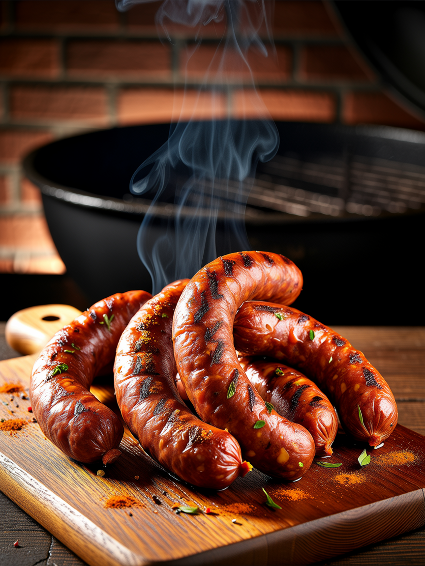 Grilled Chorizo Recipe: Perfect BBQ Sausages Every Time closeup detail