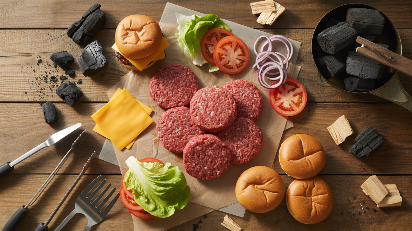 Smash Burger Recipe: Crispy Griddle Perfection at Home ingredients