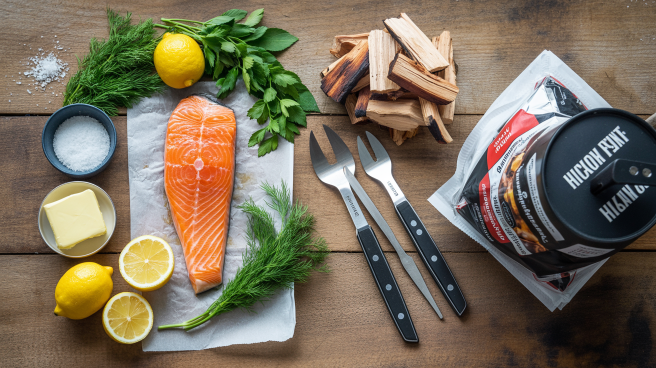 Grilled Salmon Recipe with Lemon Butter - Perfect Every Time ingredients