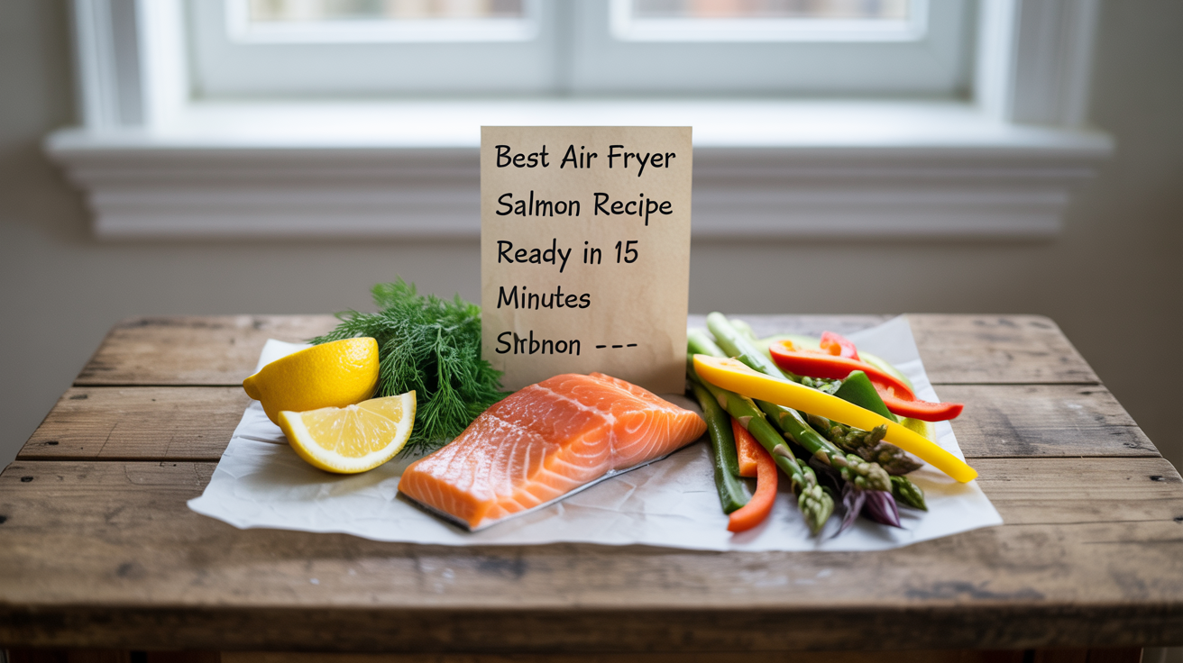 Best Air Fryer Salmon Recipe Ready in 15 Minutes ingredients