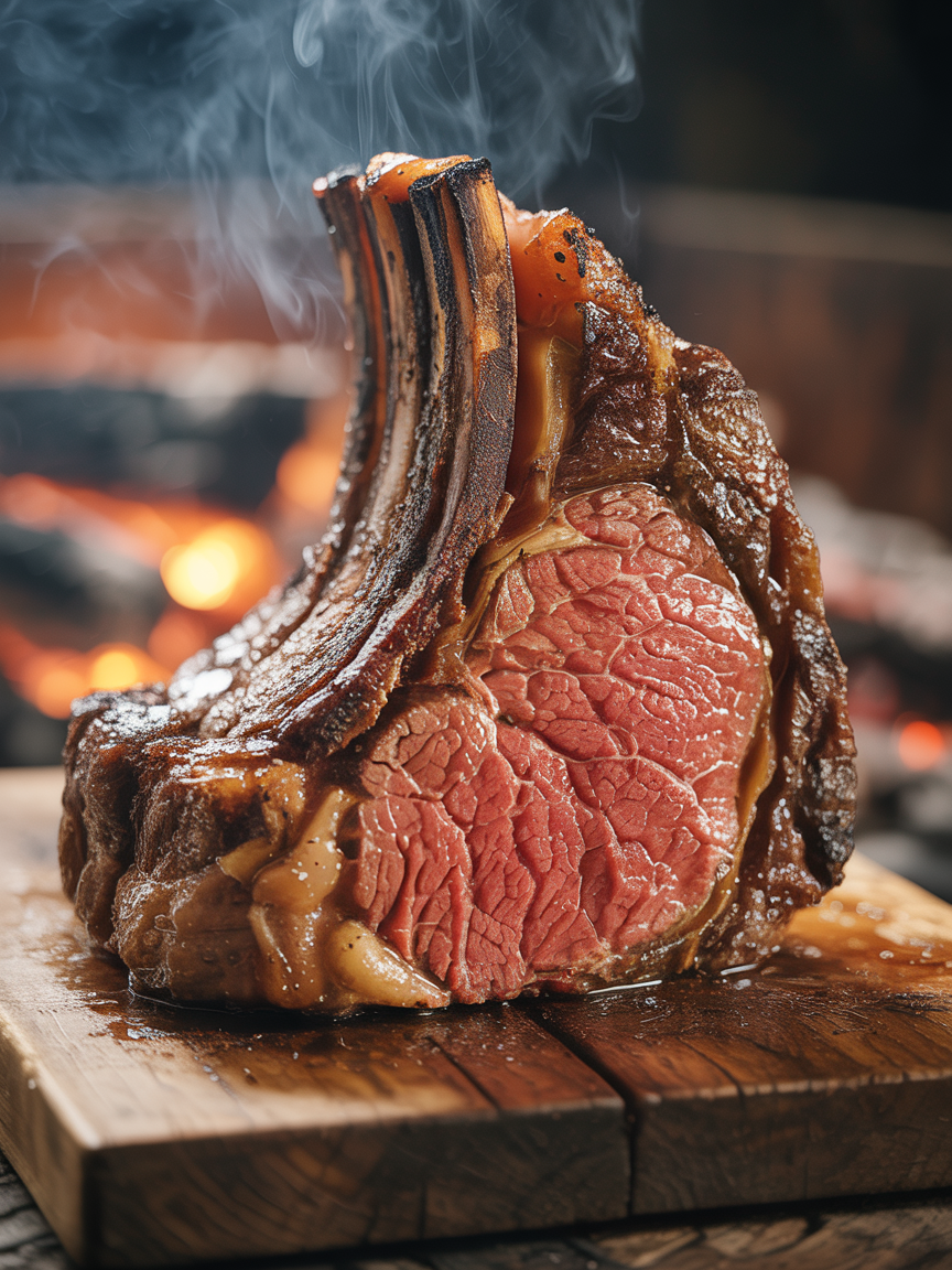 Reverse Sear Steak Method for Thick Cuts Perfected closeup detail