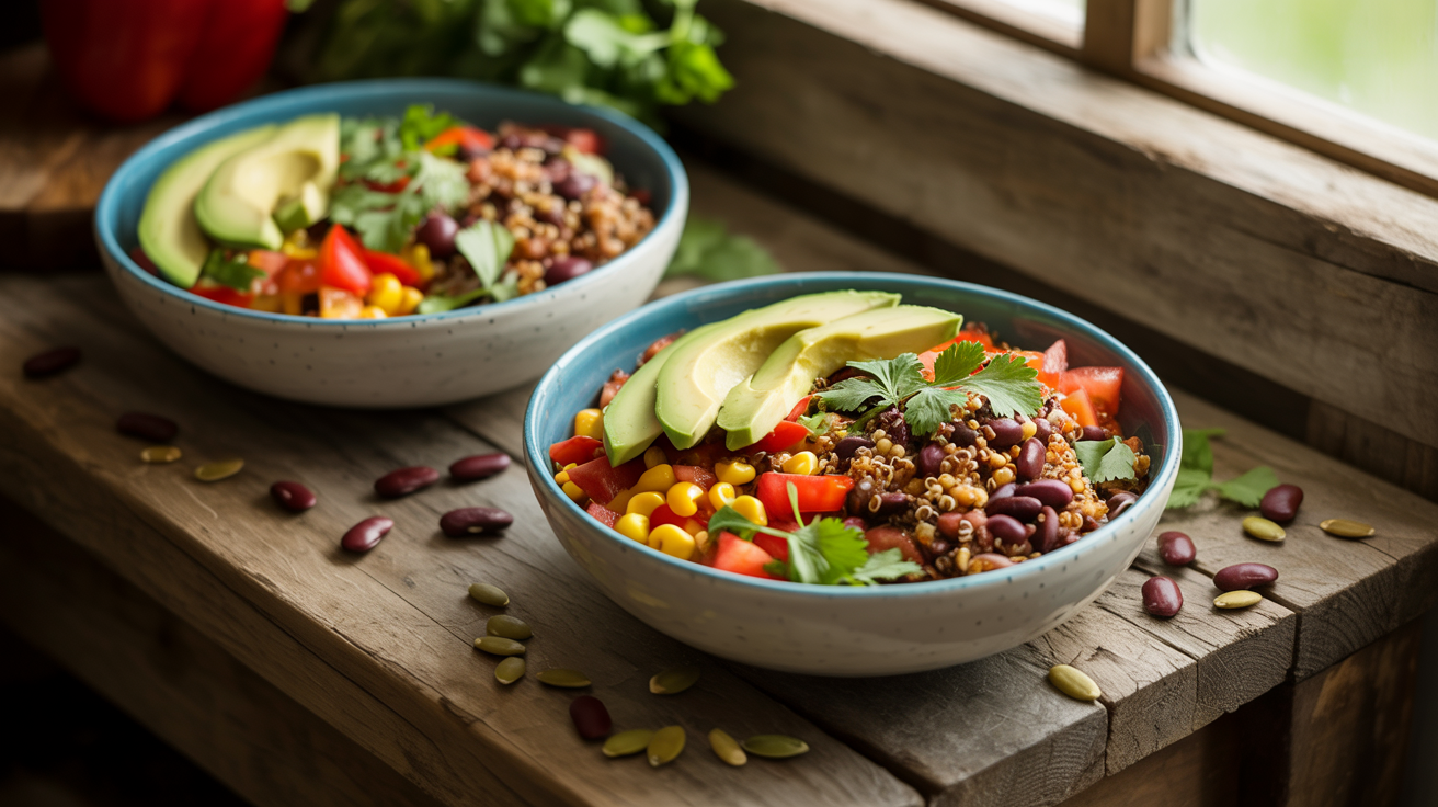 Quinoa Black Bean Bowl Recipe - Easy & Nutritious Meal